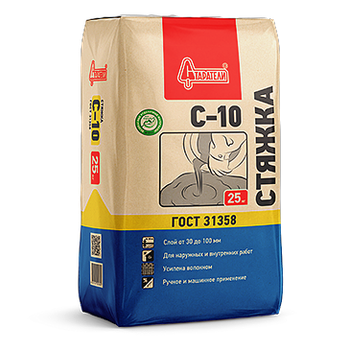 СТЯЖКА ДЛЯ ПОЛА "С-10", 25 кг